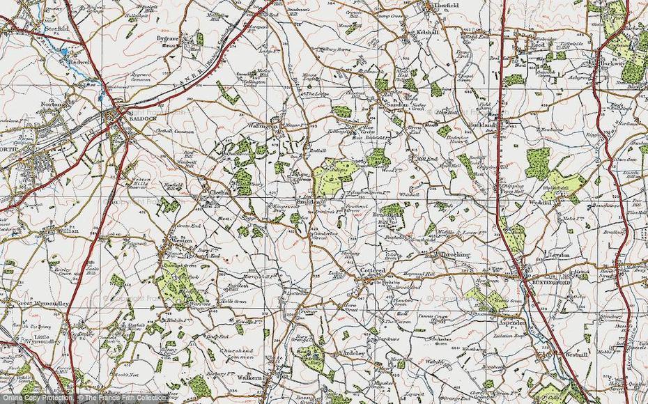 Old Maps Of Rushden, Hertfordshire – Francis Frith, Rushden, United Kingdom, Northamptonshire  England, Max Rushden