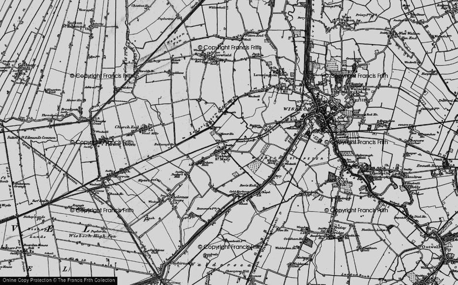 Old Maps Of Wisbech St Mary, Cambridgeshire – Francis Frith, Wisbech, United Kingdom, Cromer  Beach, Cromer  Promenade