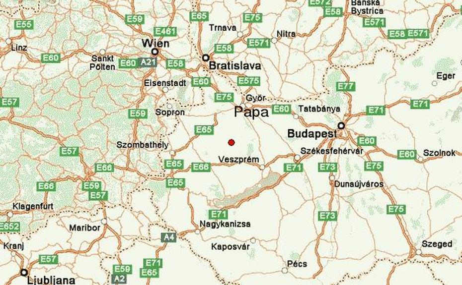 Papa Hungary Map, Pápa, Hungary, Pecs Hungary, Medieval Hungary