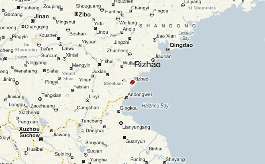 Rizhao Location Guide, Rizhao, China, Shandong China, Yantai China