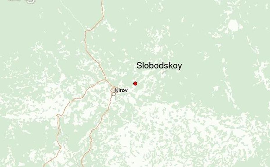 Slobodskoy Location Guide, Slobodskoy, Russia, Russia  With States, European Russia