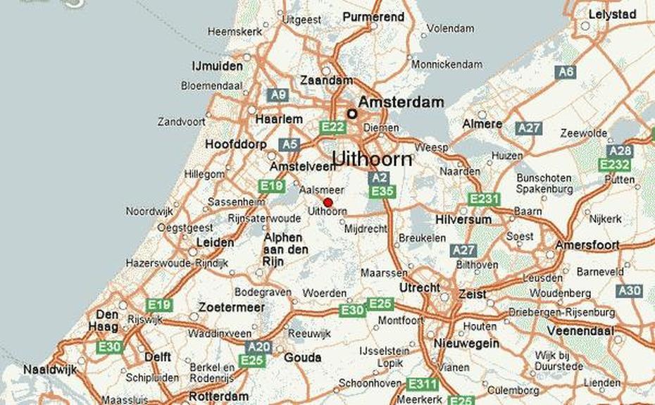 Uithoorn Netherlands Map, Uithoorn, Netherlands, North  Holland, Hilversum Netherlands