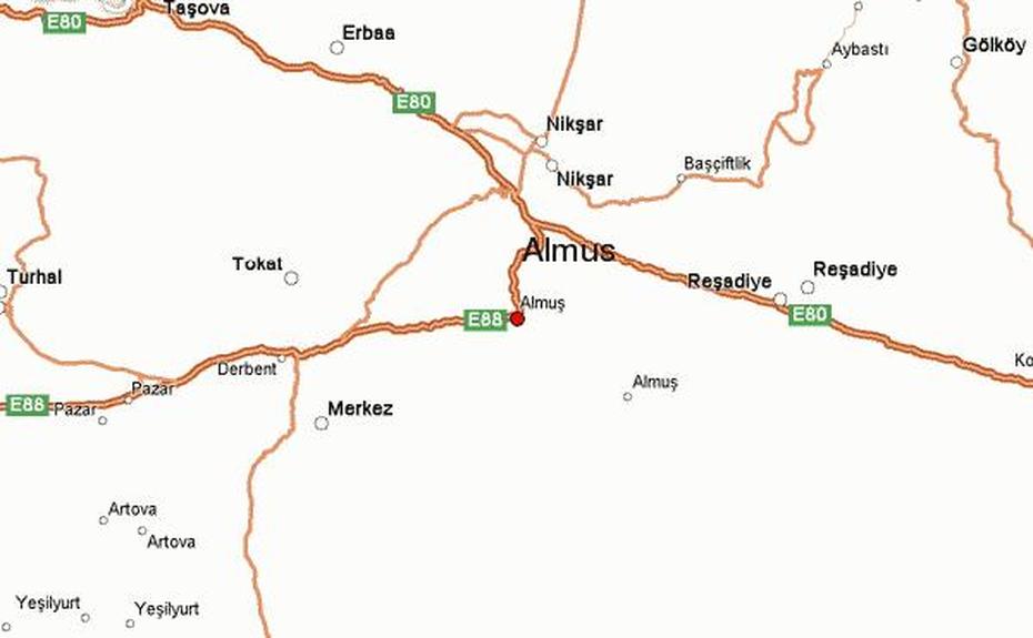 Almus Location Guide, Almus, Turkey, Almus Logo, Amoxicilina