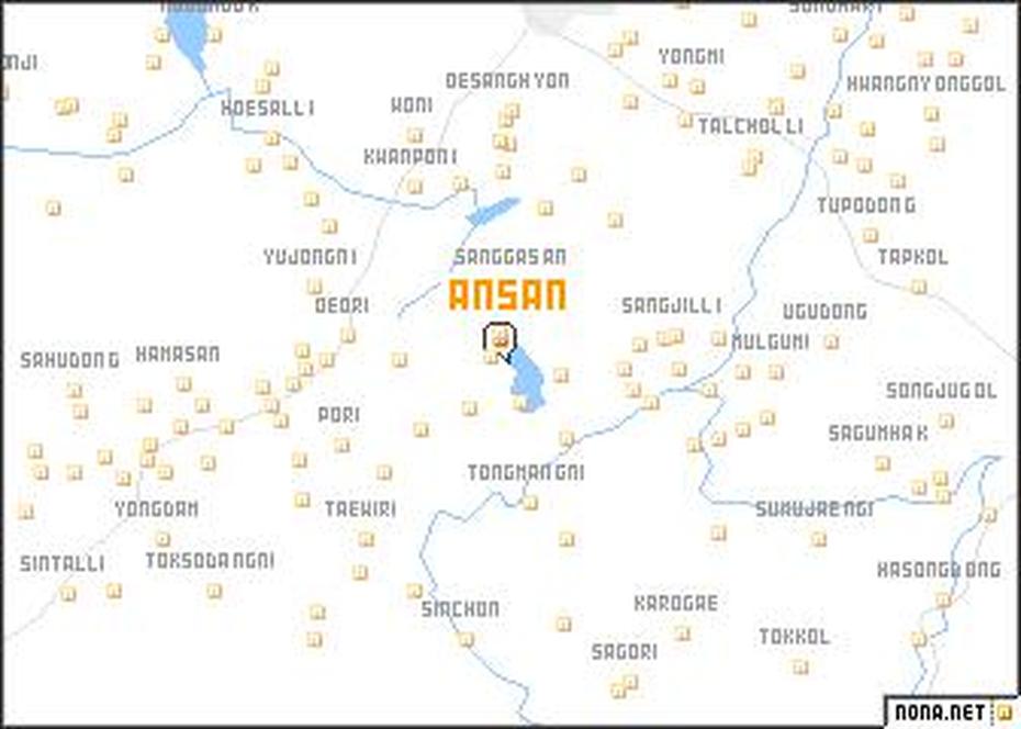 Ansan (Korea, South) Map – Nona, Ansan, South Korea, South Korea Blank, Seoul  Aerial