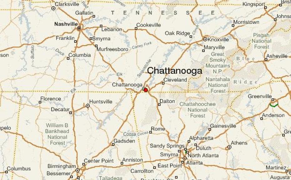 Chattanooga Civil War, Chattanooga Highway, Location Guide, Chattanooga, United States