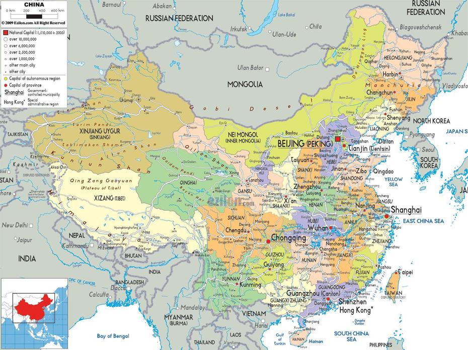 Detailed Map Of China – Map Cabo San Lucas, Yejituo, China, Communist China, Shanghai In China