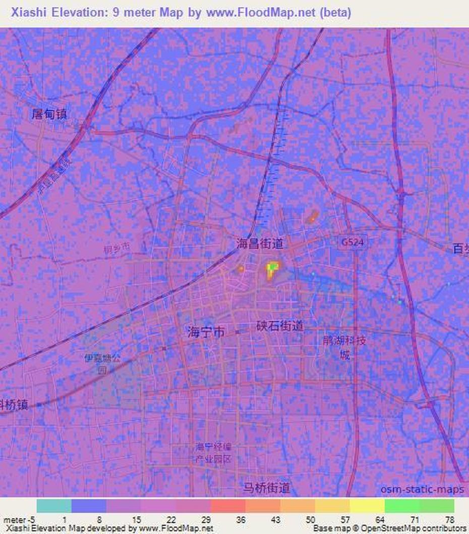 Elevation Of Xiashi,China Elevation Map, Topography, Contour, Xiashi, China, China On  Of World, China Road