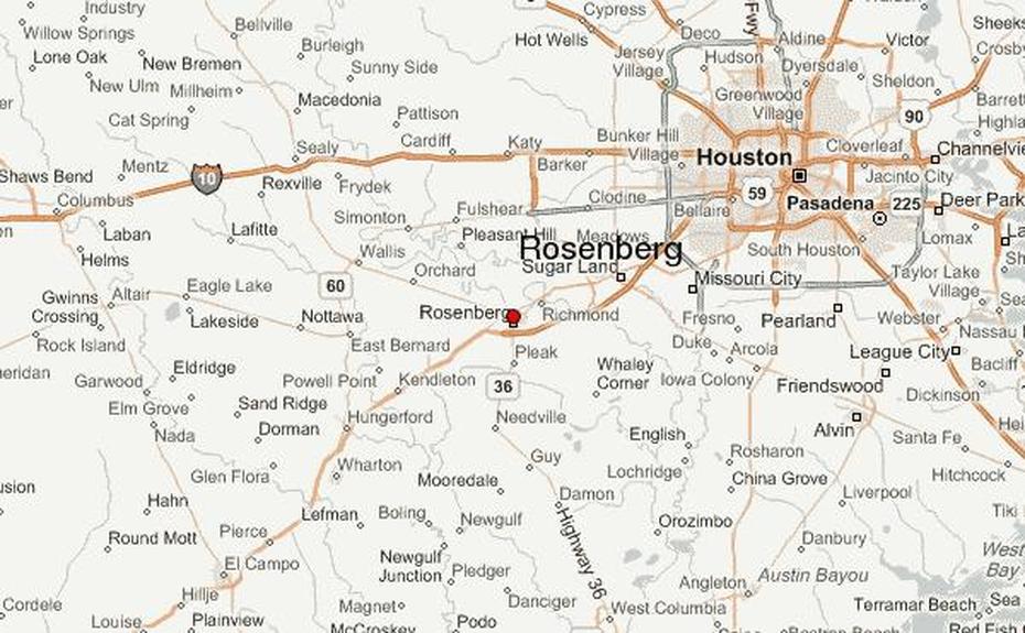 Guia Urbano De Rosenberg, Rosenberg, United States, Rosenberg Weather, Rosenberg Germany