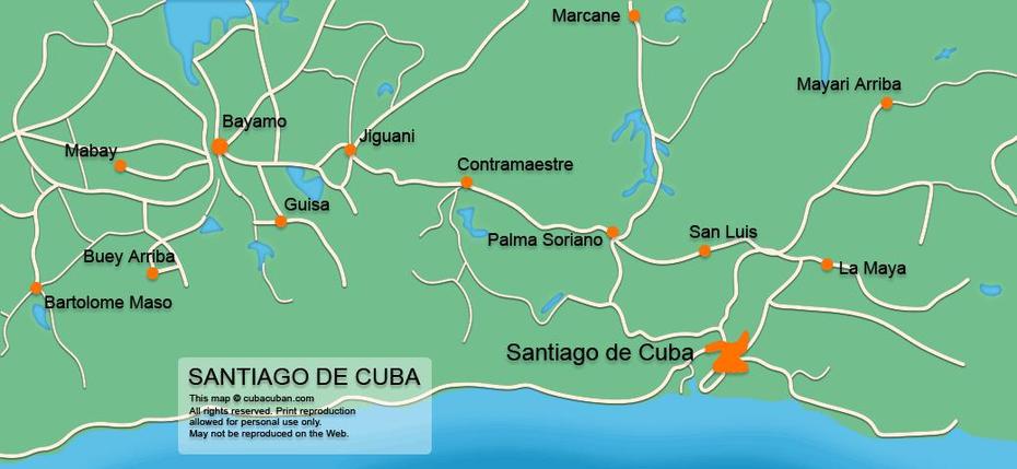 Images And Places, Pictures And Info: Santiago De Cuba Map, Santiago De Cuba, Cuba, Santiago De Cuba People, Santiago De Cuba Streets