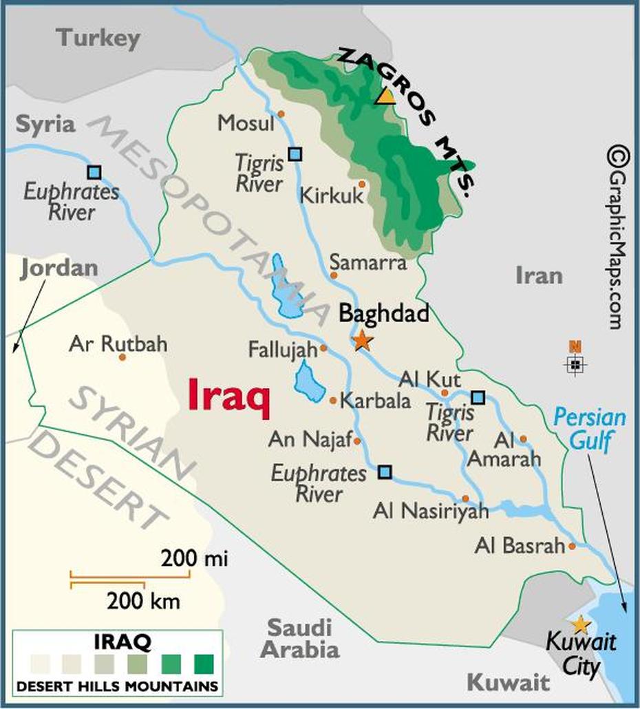 Iraq Map, Ḩarīr, Iraq, Ancient Indian  Step Well, Maitre  Harir