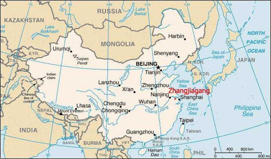 Jiangsu China, Suzhou China, Zhangjiagang, Jiangjiafan, China