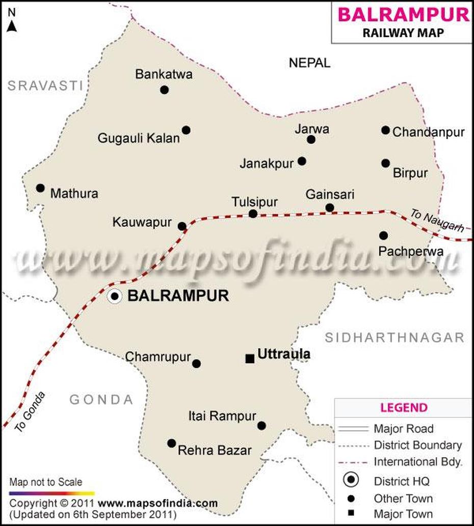 Maharashtra India, Maharashtra  With Cities, Railway , Balarāmpur, India