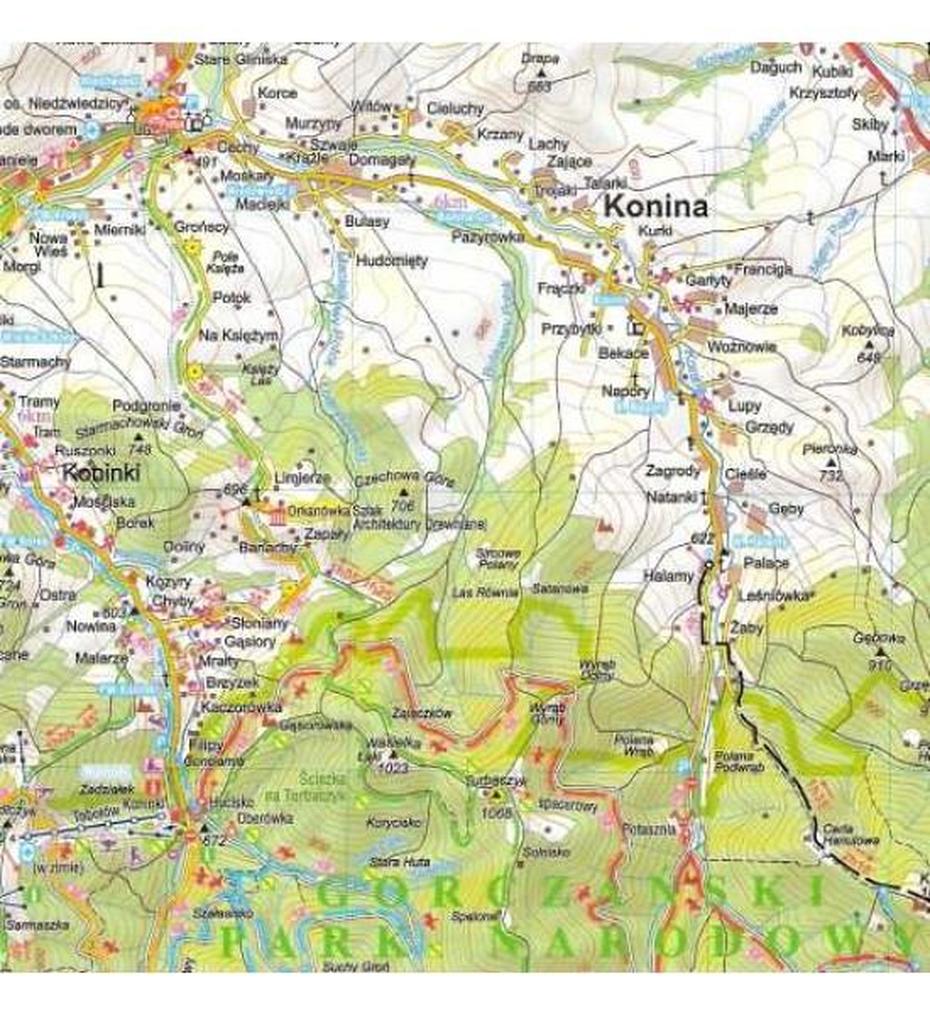 Nowy Targ Mapa – Nowy Targ Kowaniec Bukowina Obidowska Lesser Poland …, Nowy Targ, Poland, Frydman Poland, Niedzica  Zamek