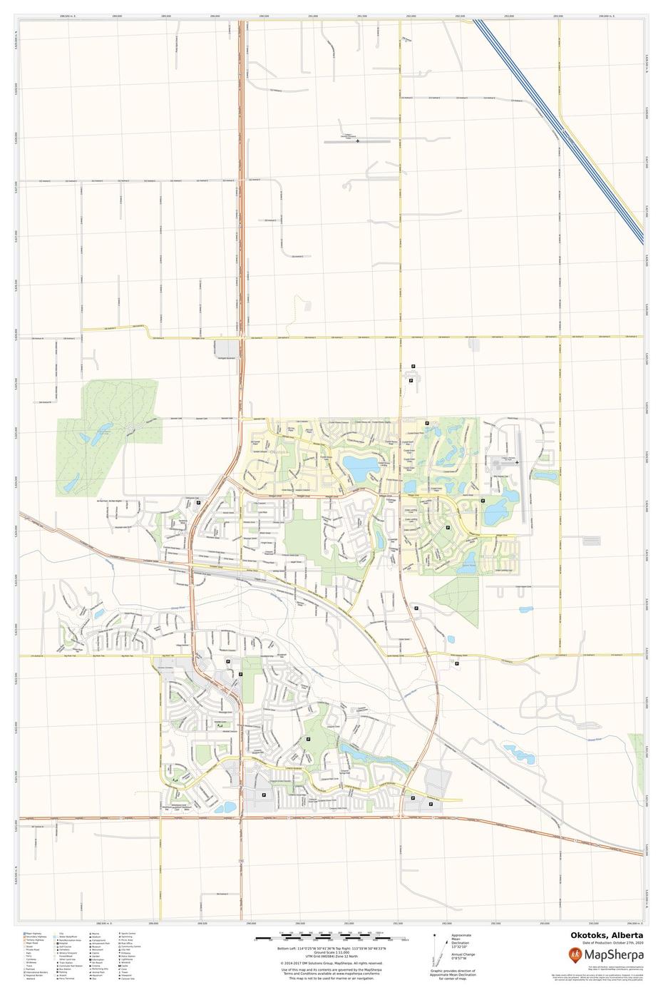 Okotoks Ab, Town Of Okotoks, Alberta , Okotoks, Canada