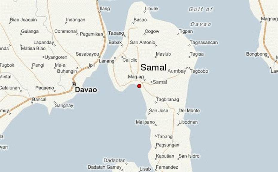 Samal Location Guide, Samal, Philippines, Paradise Island Samal, Philippine Provinces