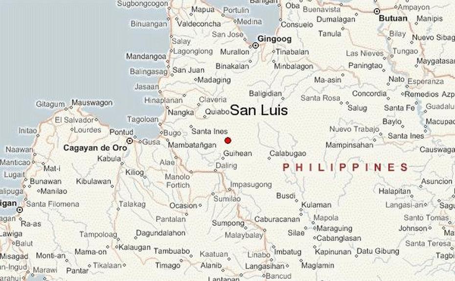 San Luis, Philippines, Northern Mindanao Location Guide, San Luis, Philippines, San Luis Aurora, Mexico Pampanga Philippines