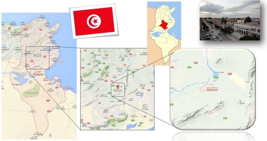 Sidi Bouzid, Gouvernorat De Tunisie, Sidi Bouzid, Tunisia, Mohamed  Bouazizi, Jasmine  Revolution