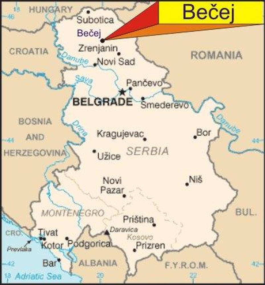 Sokolac, Bor Serbia, Becej, Bečej, Serbia