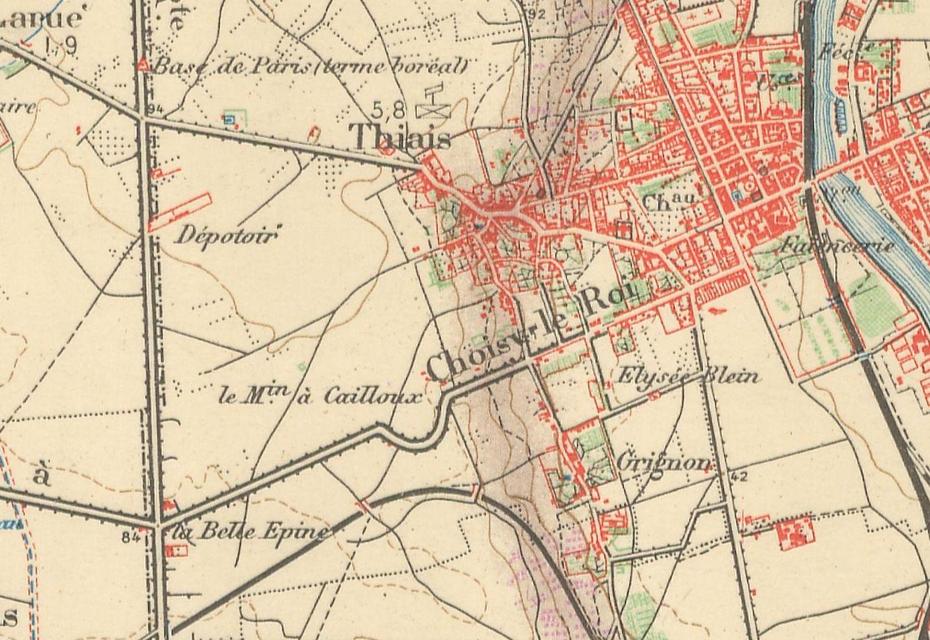 Thiais_Map2  Colonieslocales, Thiais, France, Fismes France, Bouvines