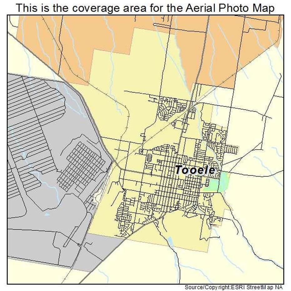 Aerial Photography Map Of Tooele, Ut Utah, Tooele, United States, Wendover Utah, Utah County Zip Code