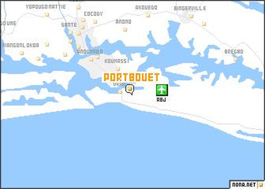 B”Port-Bouet (Cote Divoire) Map – Nona”, Port-Bouët, Côte D’Ivoire, Cote D’Ivoire World, Cote D’Ivoire Attractions