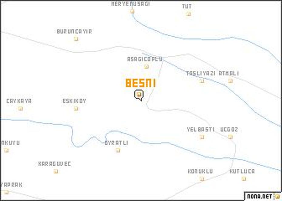 Besni (Turkey) Map – Nona, Besni, Turkey, Roupas Da Besni, Besni Besnili