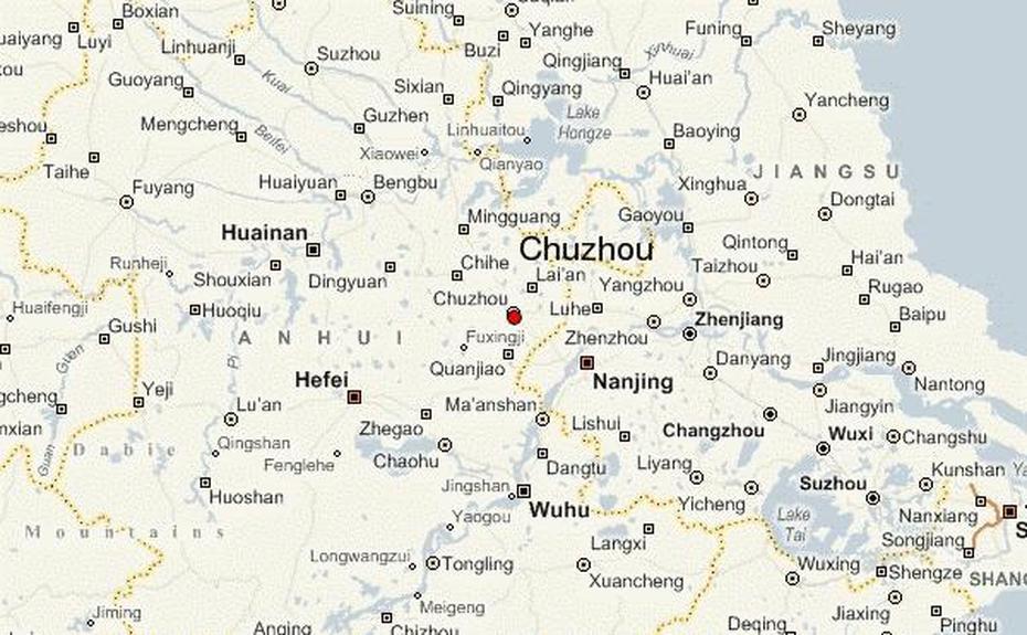 Chuzhou Location Guide, Chuzhou, China, Anhui China, Jiaxing China