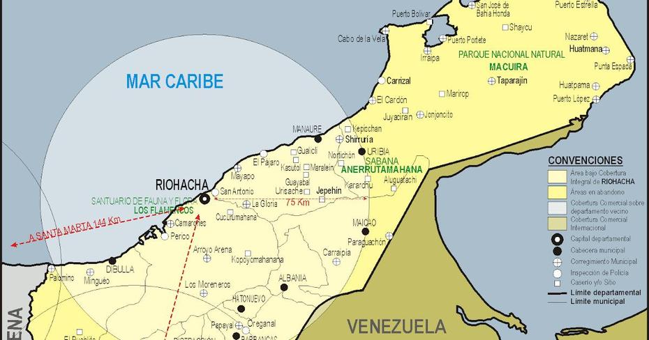 Colombia Cities, Colombia Outline, As, Dibulla, Colombia