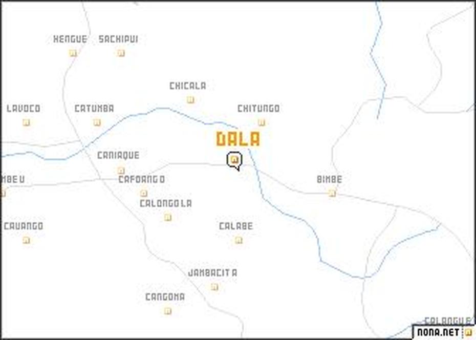Dala (Angola) Map – Nona, Dala, Angola, Yangon Dala, Dala Township