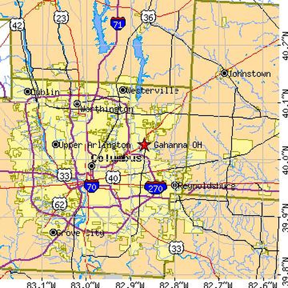 Gahanna, Ohio (Oh) ~ Population Data, Races, Housing & Economy, Gahanna, United States, Gahanna, United States