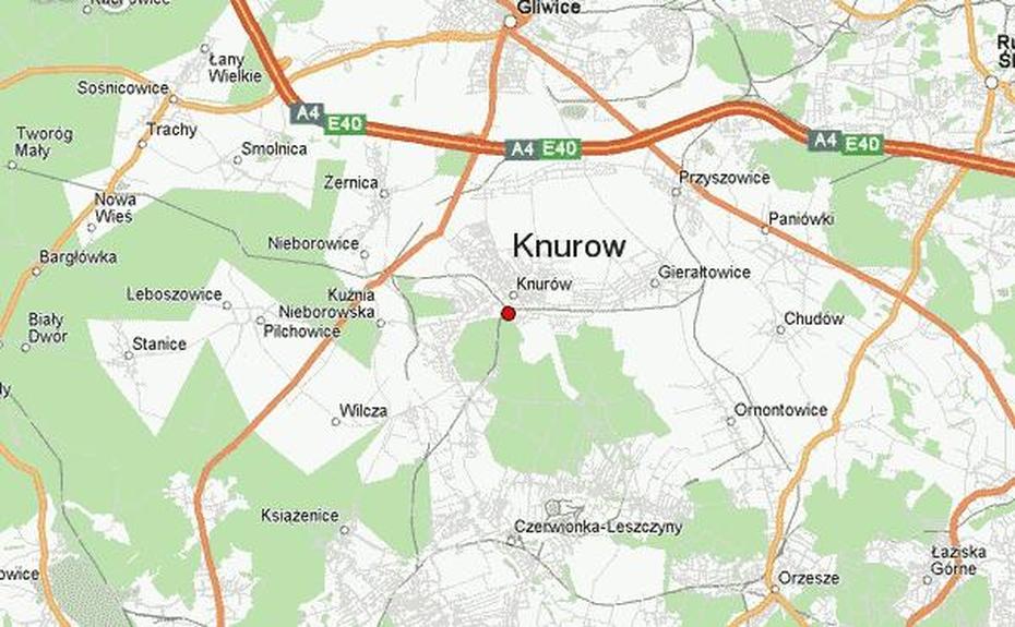 Guia Urbano De Knurow, Knurów, Poland, Herb  Miasta, Kopalnia Turow  A