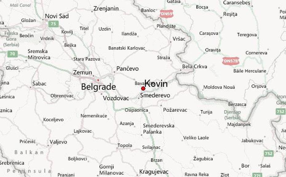 Kovin Location Guide, Kovin, Serbia, Serbia Location, Surduk