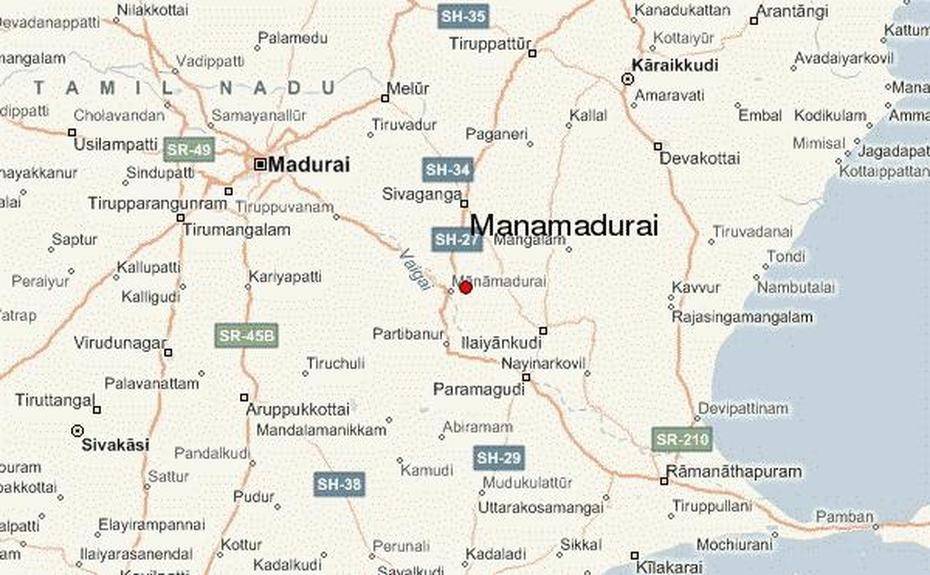 Manamadurai Location Guide, Mānāmadurai, India, Meenakshi  Amman, Madurai  District