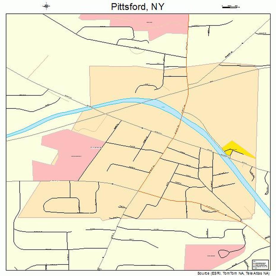 Pittsford New York, Village Of Pittsford, Street , Pittsford, United States