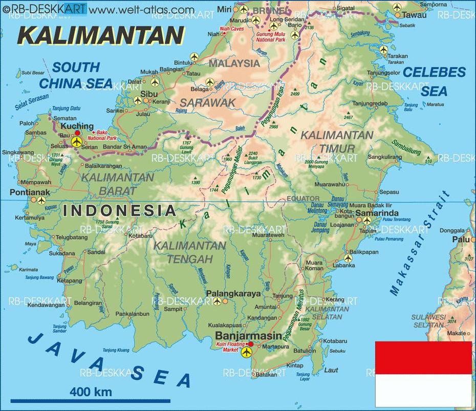 Pontianak Map, Pontianak, Indonesia, Pontianak Kalimantan, Peta Kota Pontianak