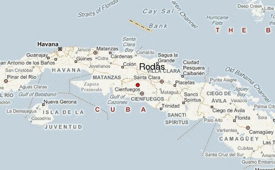 Rodas Location Guide, Rodas, Cuba, La Roda Spain, Pakistan Road