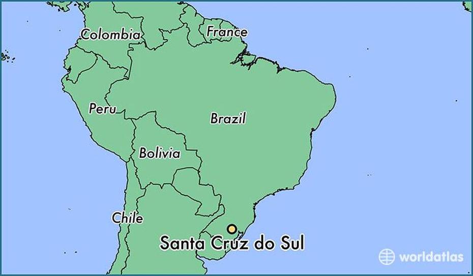 Where Is Santa Cruz Do Sul, Brazil? / Santa Cruz Do Sul, Rio Grande Do …, Santa Cruz, Brazil, Angola Santa Cruz, Santa Cruz Surf