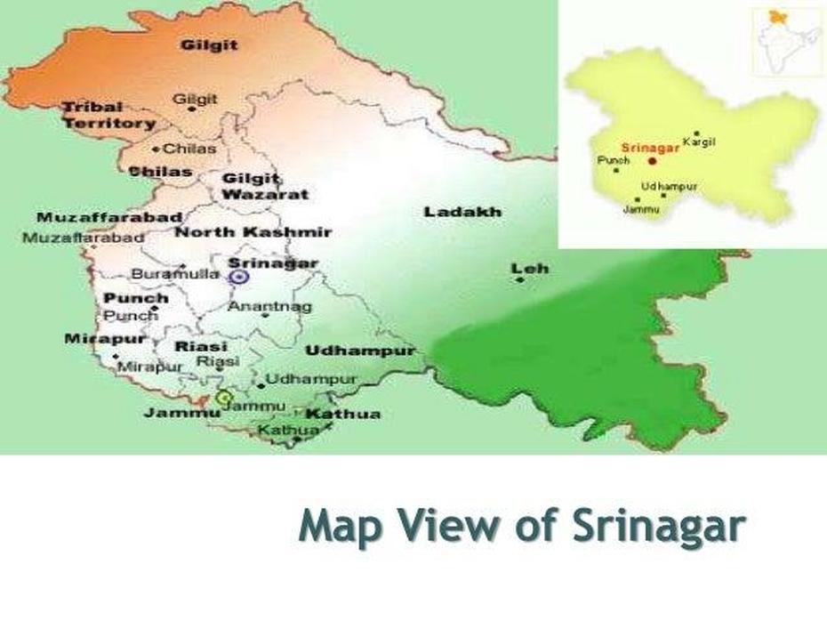 Srinagar City, Jammu India, City Srinagar, Srīnagar, India