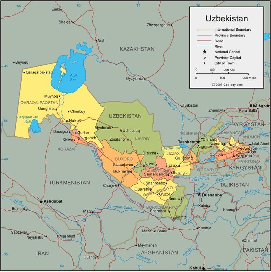 Uzbekistan Map, Oltinko‘L, Uzbekistan, Bukhara, Uzbekistan Flag