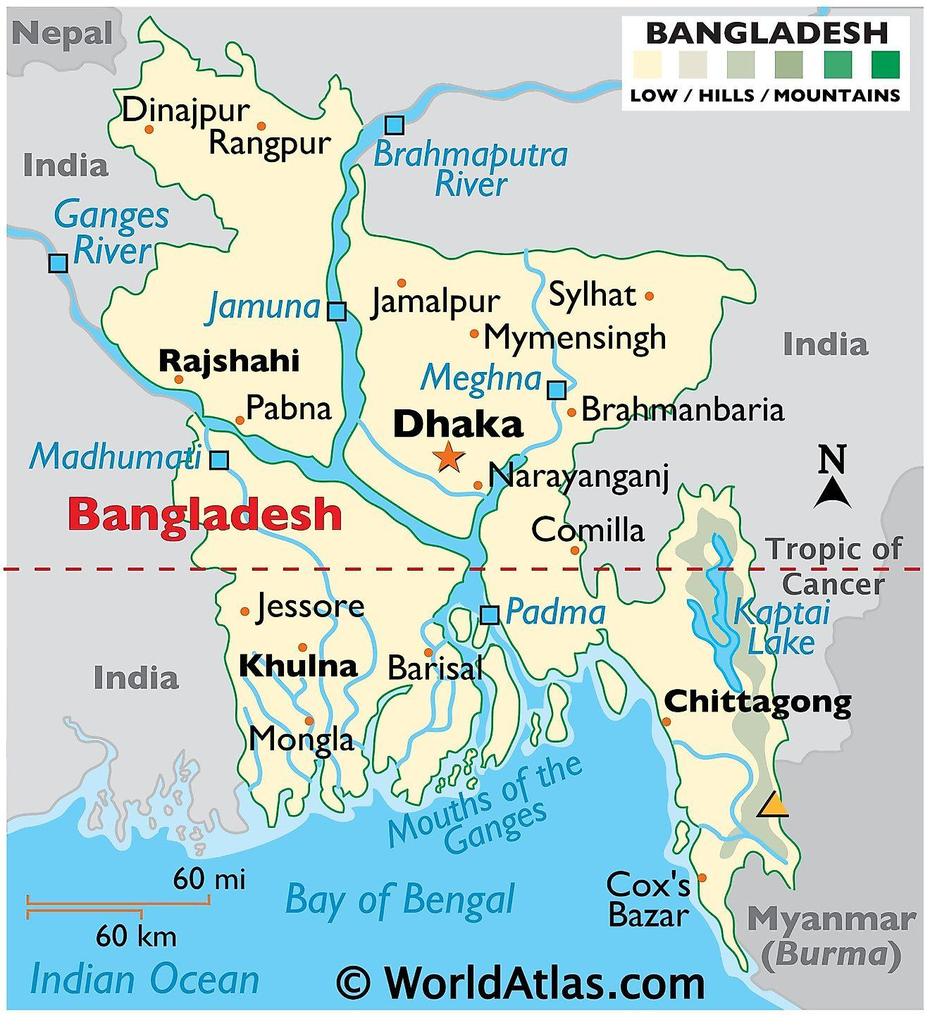 Bangladesh  Bangla, Bangladesh Blank, World Atlas, Chandanais, Bangladesh