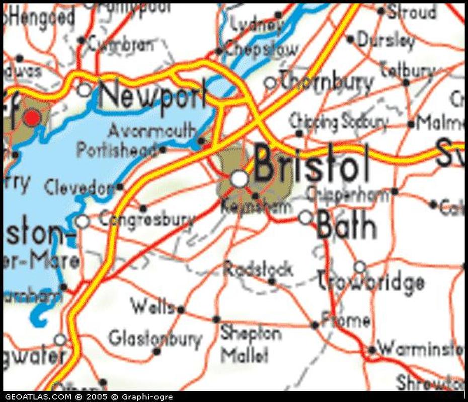 Bristol Map And Bristol Satellite Image, Bristol, United Kingdom, United Kingdom Location, Bristol City