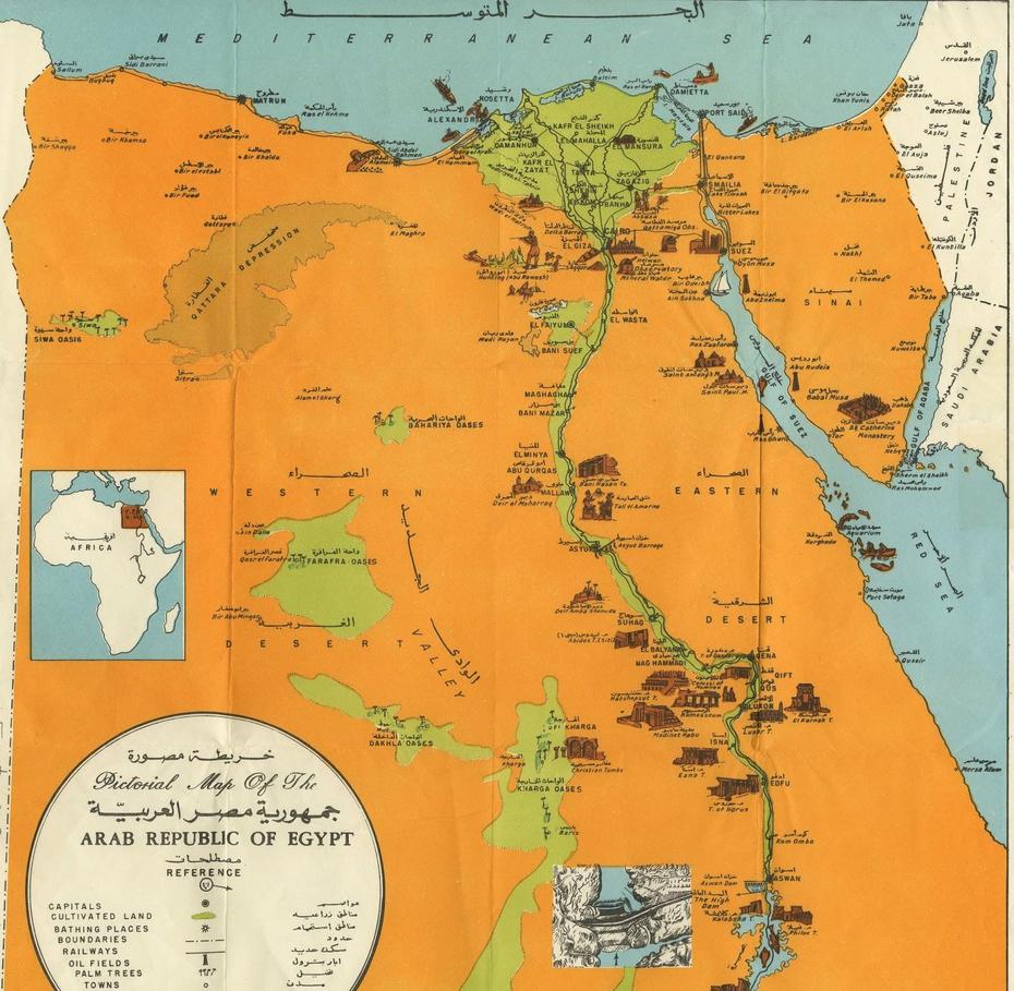 Gis Research And Map Collection: Egypt Maps Available From Ball State …, Abū Qīr, Egypt, Abu Qir  Petroleum, Heracleion