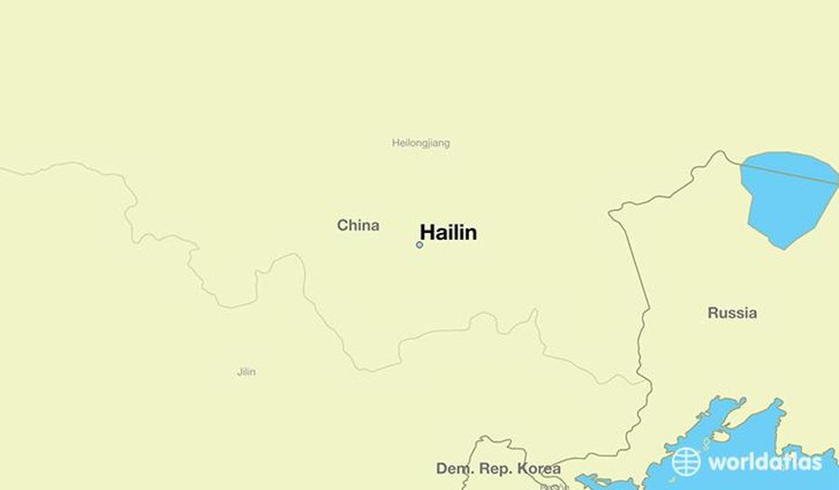 Where Is Hailin, China? / Hailin, Heilongjiang Map – Worldatlas, Hailin, China, China  Printable, Of China Provinces