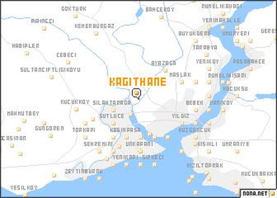 Kagthane (Turkey) Map – Nona, Kâğıthane, Turkey, Duşakabin, Doğalgaz