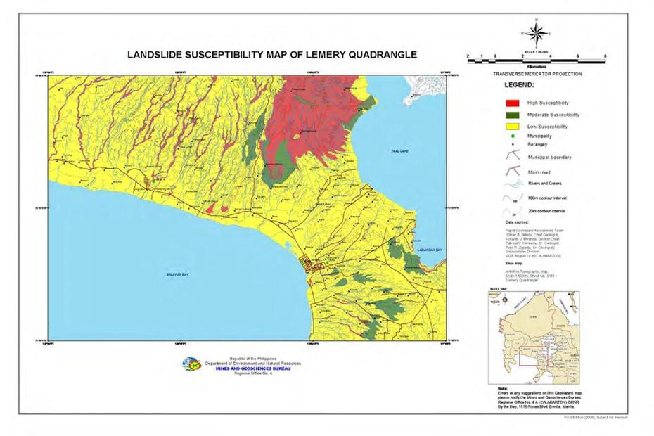 Lemery, Philippines, Susceptibility , Lemery, Philippines