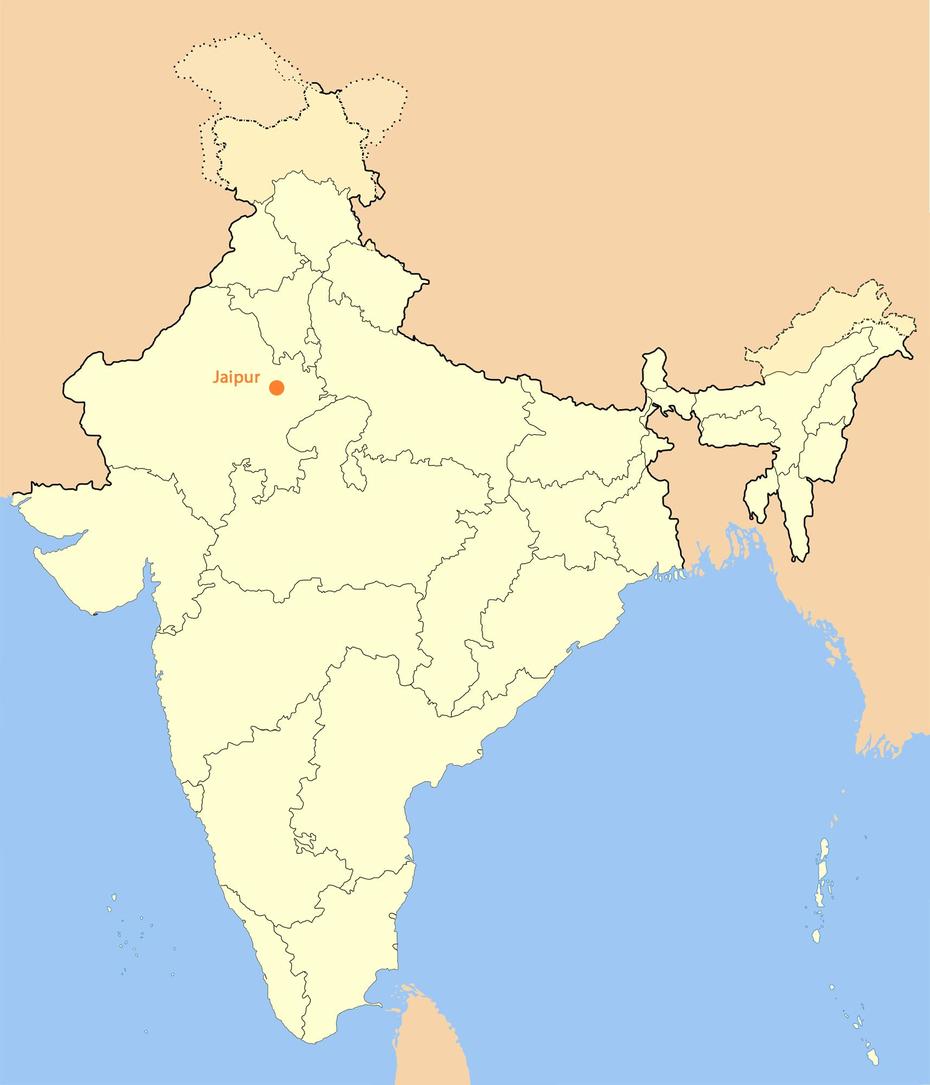 Location Map Of Jaipur  Mapsof, Jaipur, India, Jamshedpur India, Hawa Mahal Jaipur India