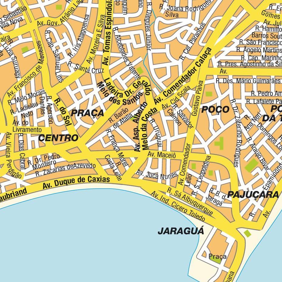 Map Maceio, Brazil. Maps And Directions At Hot-Map., Maceió, Brazil, Fortaleza Brazil, Brazil Topographic