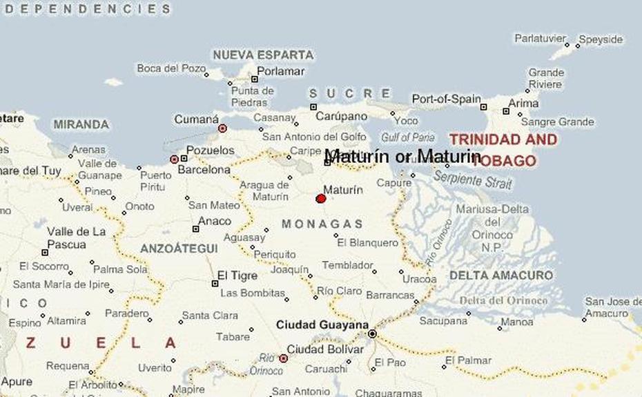 Maturin Location Guide, Maturín, Venezuela, Monagas Venezuela, Estado Monagas Venezuela