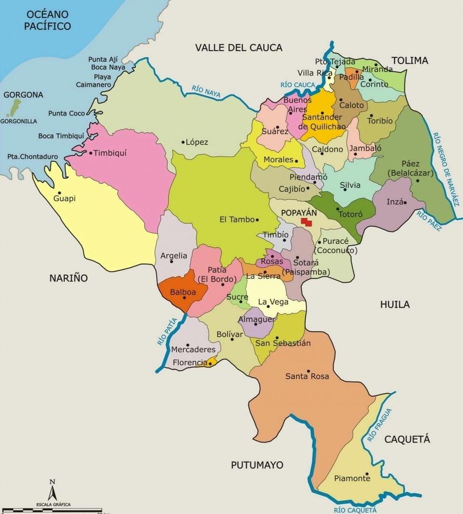 Municipios De Cauca, Cajibío, Colombia, Colombia River, Colombia Cities