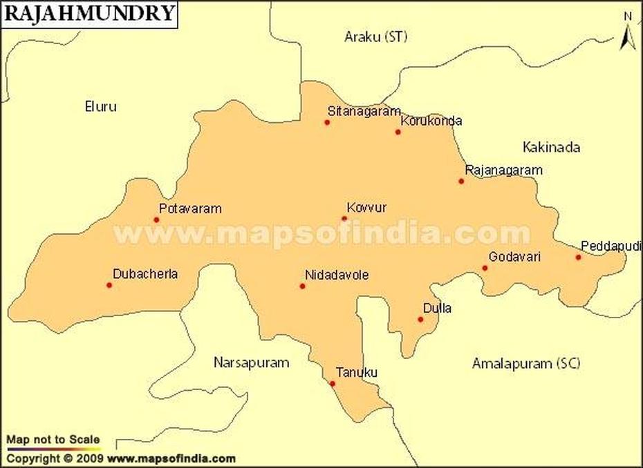Rajahmundry Election Result 2019 – Parliamentary Constituency Map And …, Rājahmundry, India, Khammam, Telugu